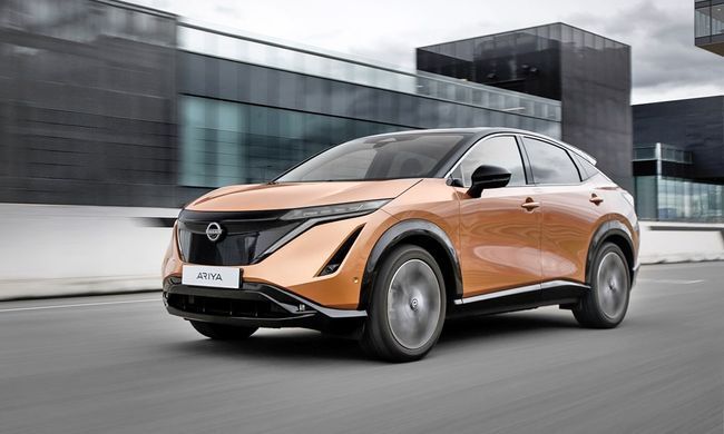 Электромобиль Nissan Ariya 2WD TOP Gold 2023 (в дороге)