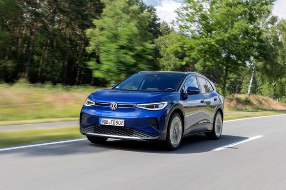 Электромобиль Volkswagen ID.4 PURE+ Blue (В дороге)